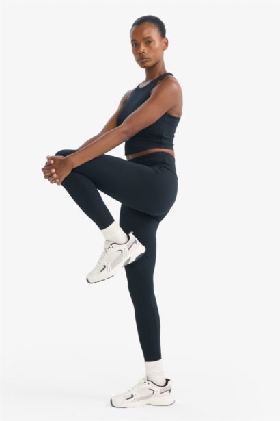 Yüksek Bel Beli Saran Tayt