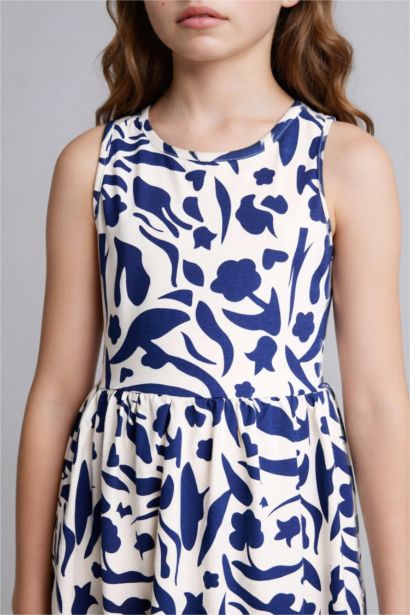 Regular Fit Sleeveless Knitted Dress