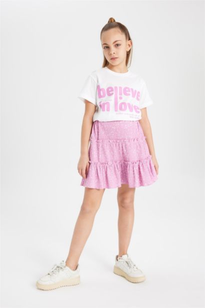 جيبة بناتي منقوش