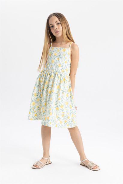 Regular Fit Sleeveless Knitted Dress