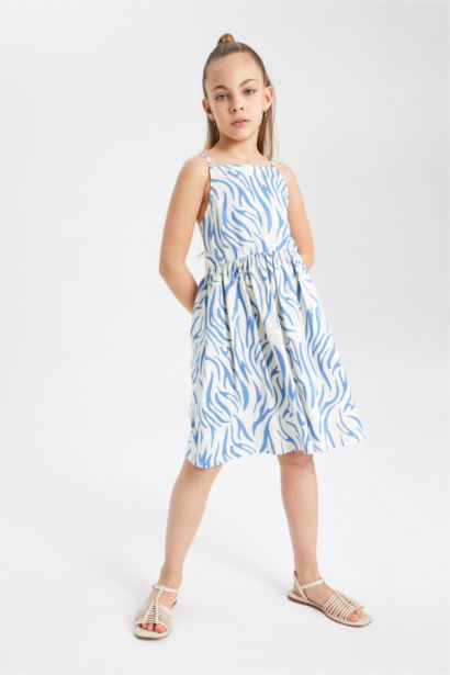 Regular Fit Sleeveless Knitted Dress