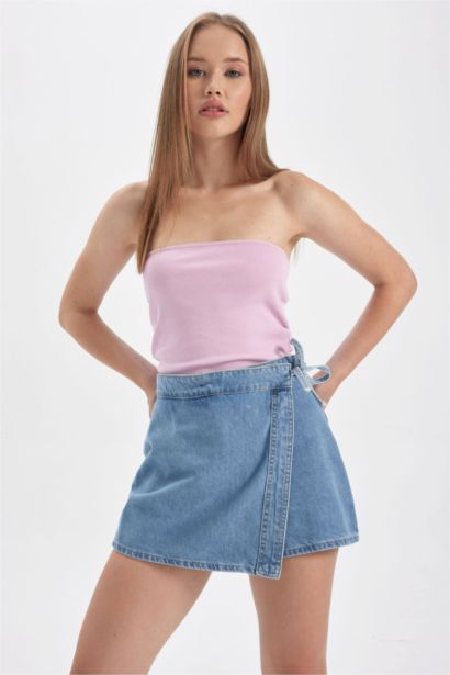 Fitted Ribbed Crop Top