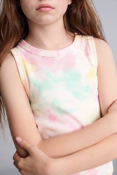 Girl Regular Fit Sleeveless Knitted Dress