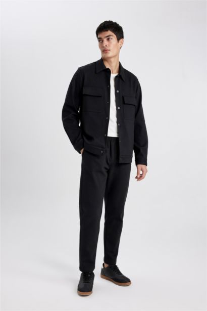 Relax Fit Regular Hem Trousers