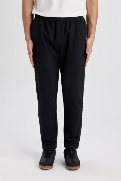 Relax Fit Regular Hem Trousers