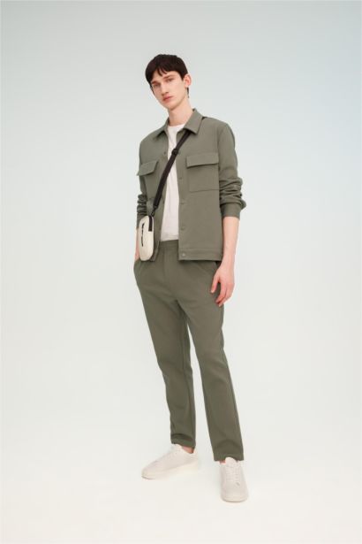 Relax Fit Regular Hem Trousers