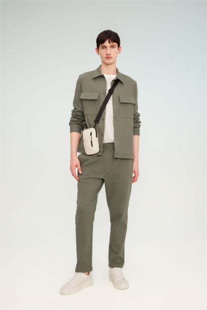 Relax Fit Regular Hem Trousers