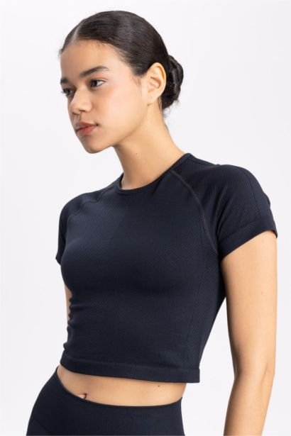 Sports Crop Top T-Shirt