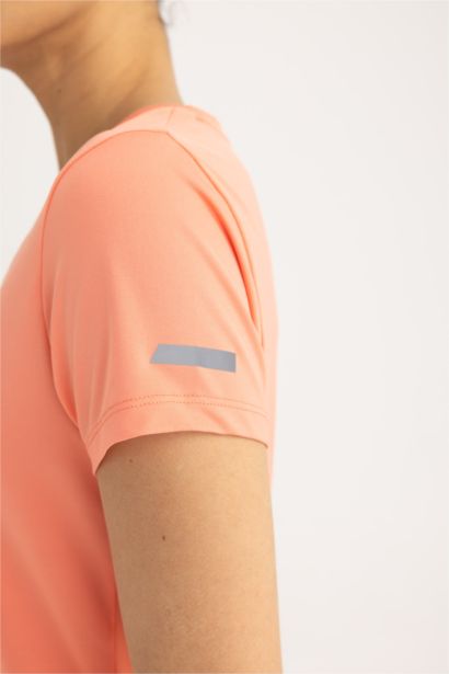 Standard Fit V-Neck Heavy Fabric Sports T-Shirt