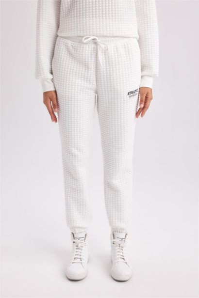 DeFactoFit Standard Fit Jogger Quilted Sweatpants
