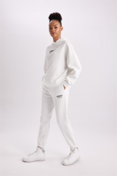 DeFactoFit Standard Fit Jogger Quilted Sweatpants