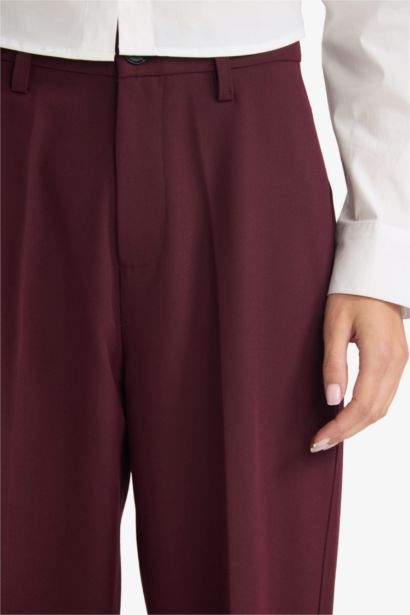 Straight Fit Trousers