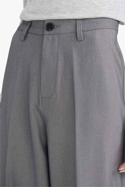 Straight Fit Trousers