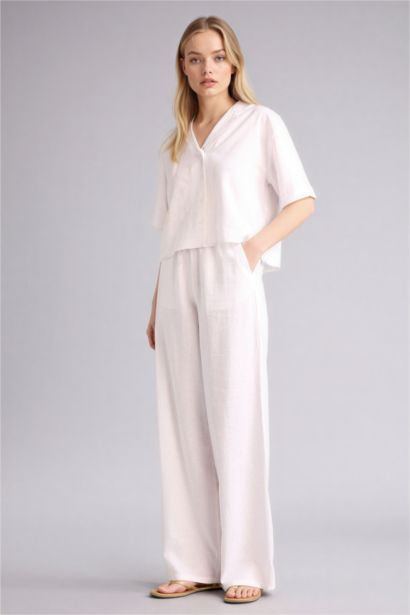 Брюки Wide Leg c высокой талией для женщин