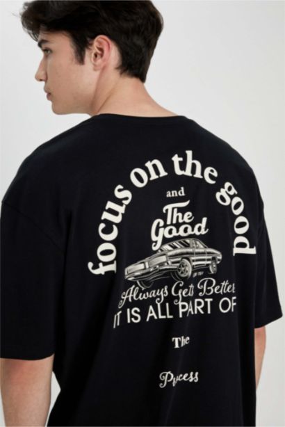 Oversize Fit Short Sleeve T-Shirt
