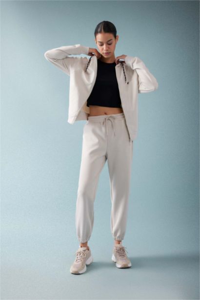 DeFactoFit Regular Fit Zipper Cardigan