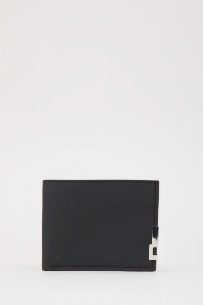 Man Faux Leather Wallets