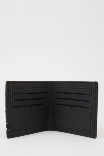 Man Faux Leather Wallets