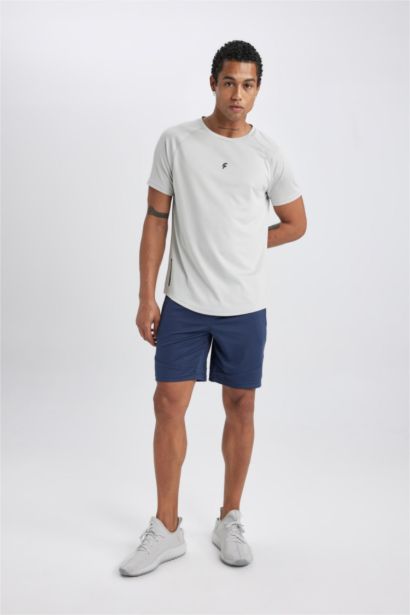 Slim Fit Short Leg Shorts