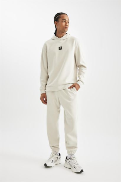 DeFactoFit Standard Fit Hooded Sports Sweatshirt