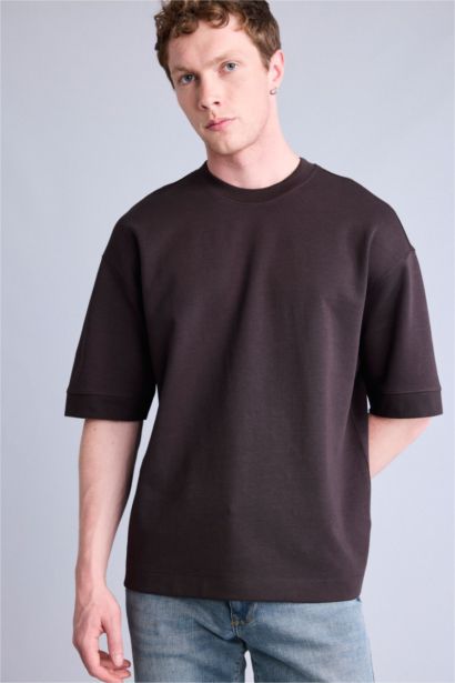 Loose Fit Kısa Kollu Basic Tişört