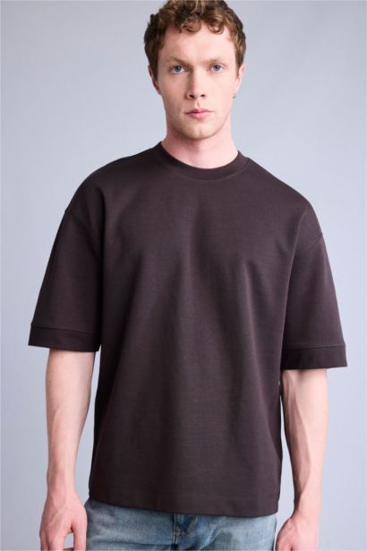 Loose Fit Kısa Kollu Basic Tişört