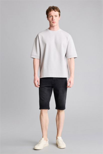 Loose Fit Kısa Kollu Basic Tişört