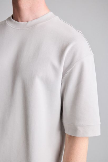 Loose Fit Kısa Kollu Basic Tişört