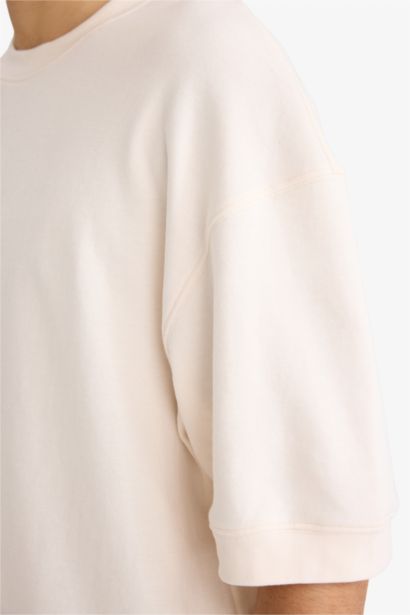 Loose Fit Crew Neck Short Sleeve T-Shirt