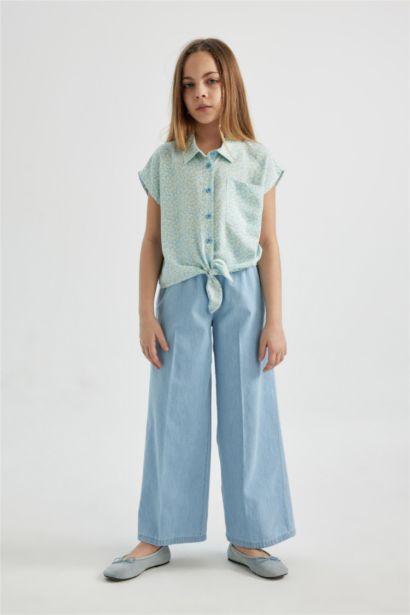 Қыздарға қысқа жеңді Қысқа жеңді көйлек