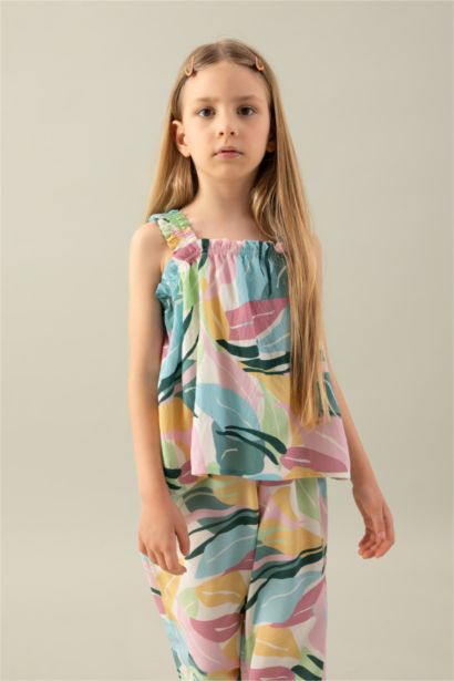 Girl Short Sleeve Blouse