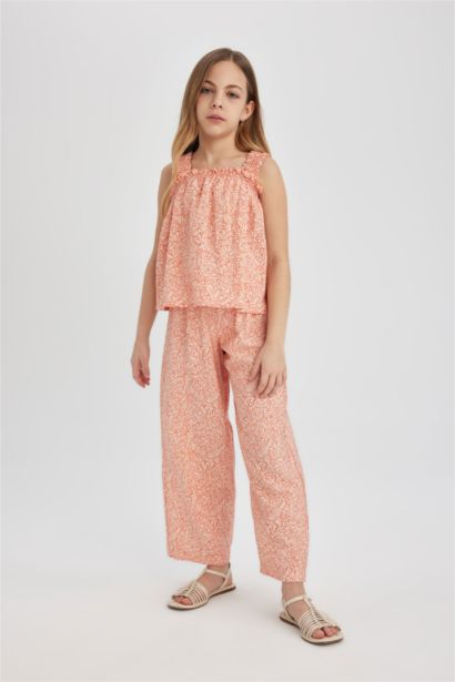 بلوزة بناتي بحمالات