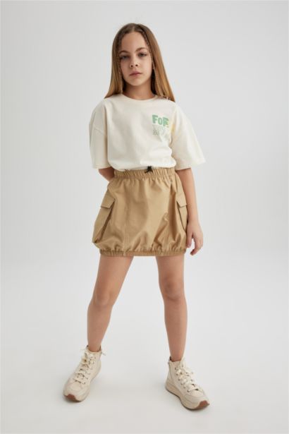 Girl Relax Fit Printed T-Shirt