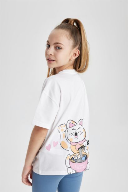 T-shirt à manches courtes Fille