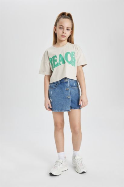 تيشيرت نص كم