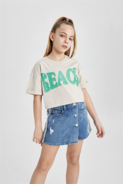 تيشيرت نص كم