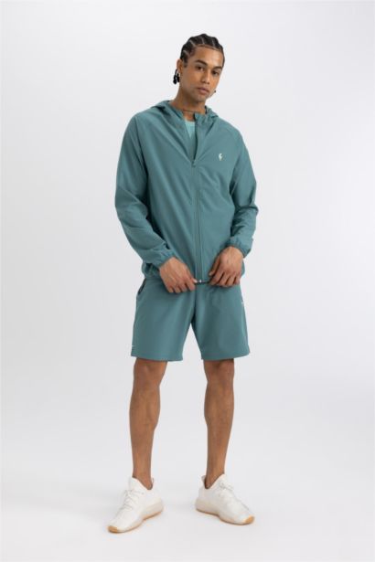 Standard Fit Woven Cardigan