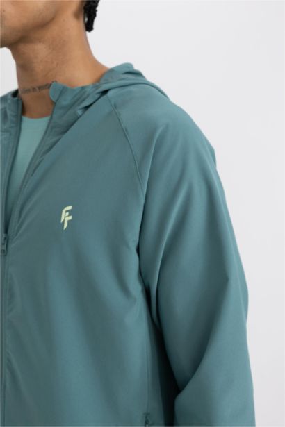 Standard Fit Woven Cardigan