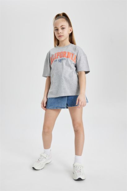 تيشيرت بناتي نص ردن قصة عادية