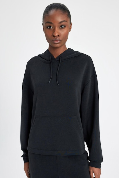 Oversıze Modal Sweatshirt
