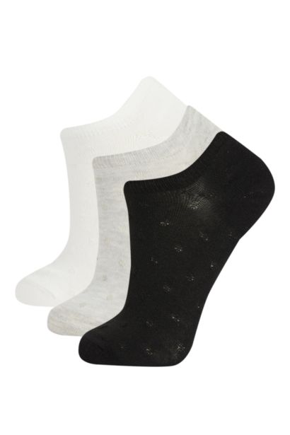 3 piece Cotton Step Socks