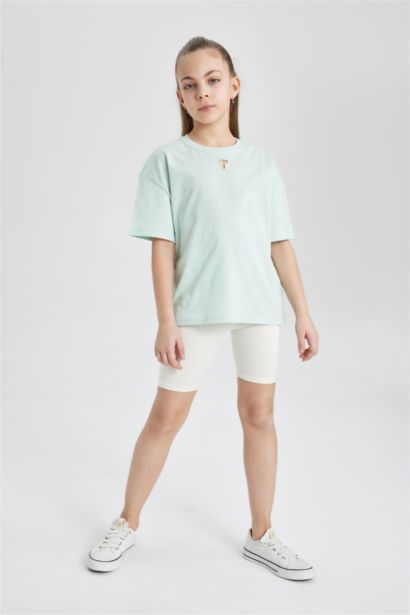 Girl Biker Short Leggings