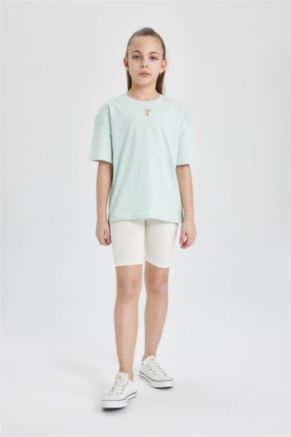 Girl Biker Short Leggings