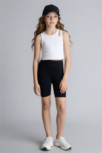 Girl Biker Short Leggings