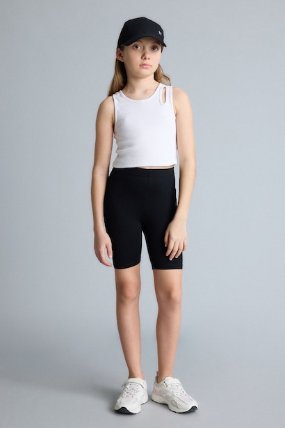 Girl Biker Short Leggings