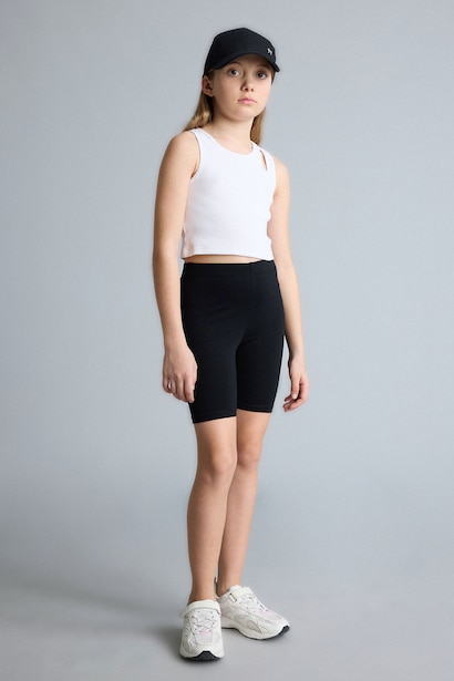 Girl Biker Short Leggings