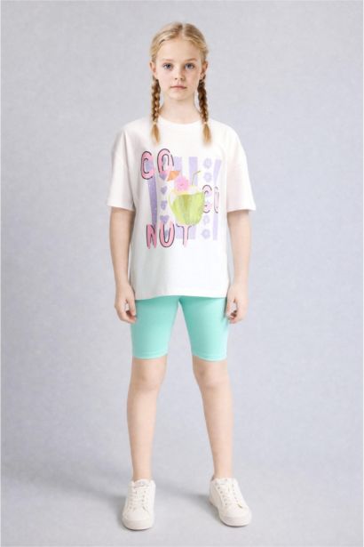 Girl Biker Short Leggings