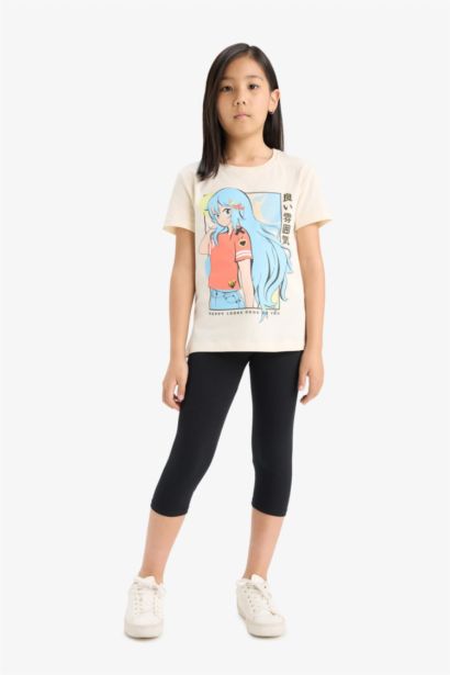 Girl Capri Length Leggings