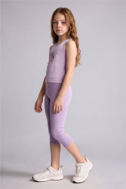Girl Capri Length Leggings