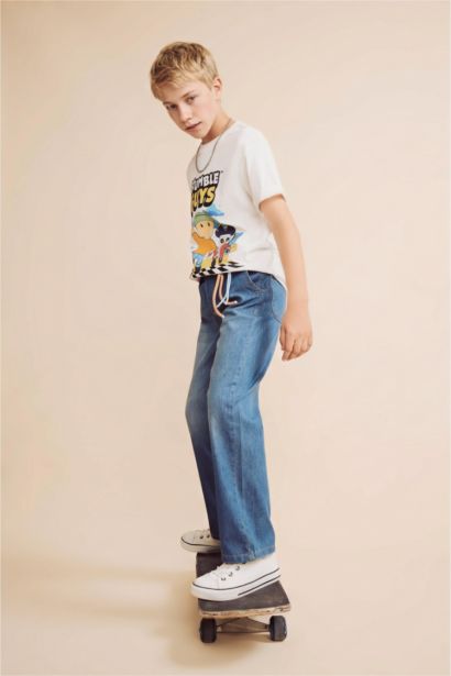 Boy Straight Fit Straight Leg Jeans